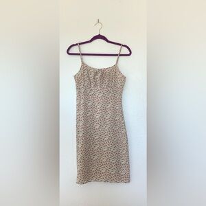 Fashion Bug green Floral Dress Size 8